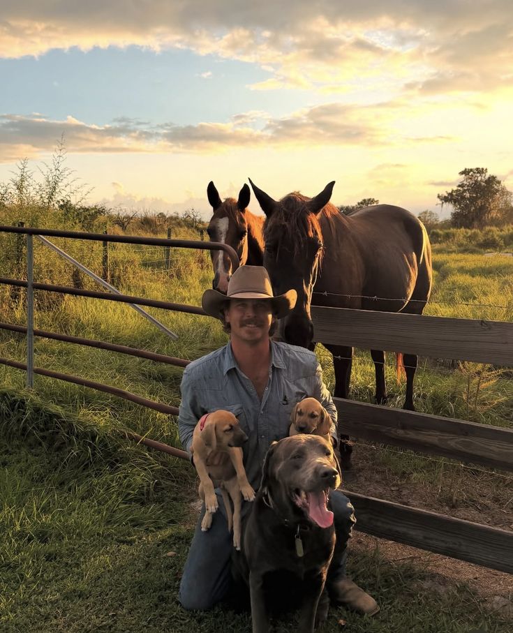 Vida de campo, personas y animales en un entorno natural 9